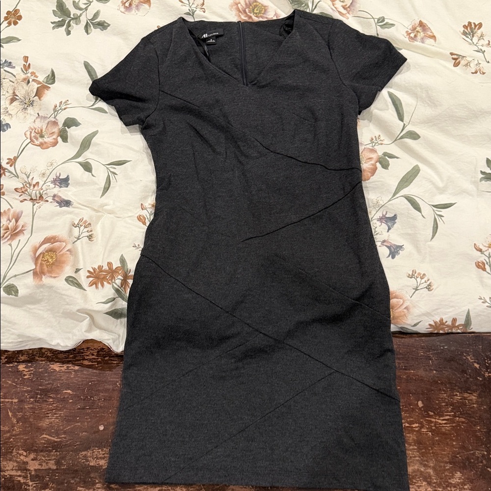 Calvin Klein Charcoal Mini Dress